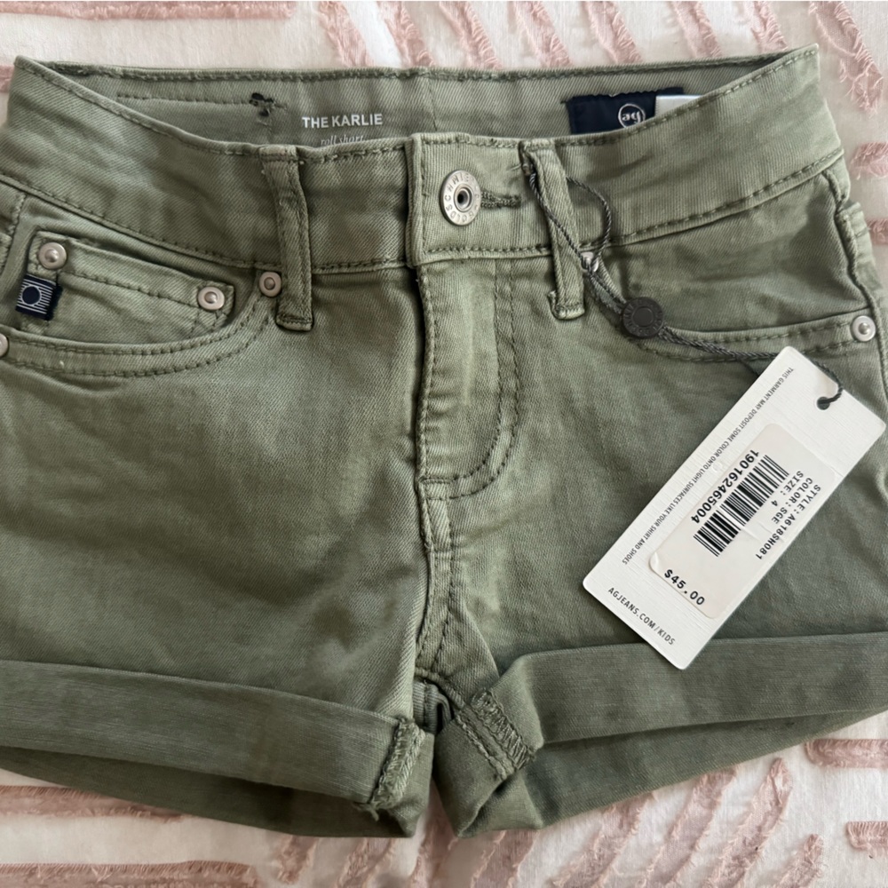 AG girls denim shorts (NWT)